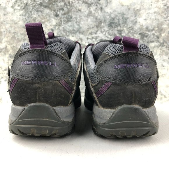 Merrell Women's 11 Siren Sport 2 Damson Black Purple Q-Dry Hiking Shoes J48872 - Picture 7 of 12